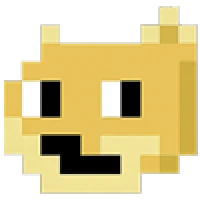 Pixel doge expression 4