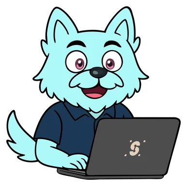Seamus, at the laptop